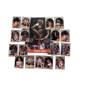 NBA KNICKS Vintage 1990 collector cards  18